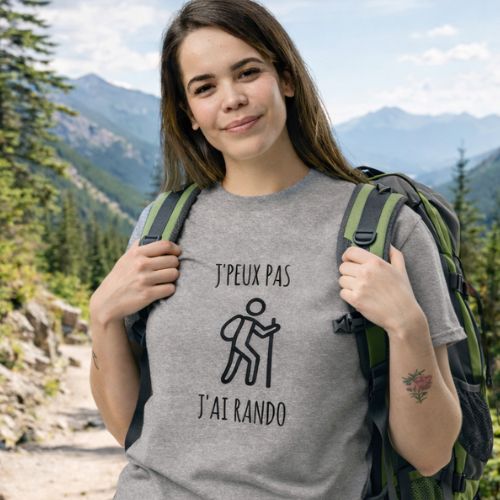 T-shirt - Je peux pas, j'ai rando.